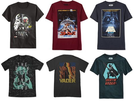 *HOT* $3.99 (Reg $24) Star Wars T-Shirts + FREE Pickup