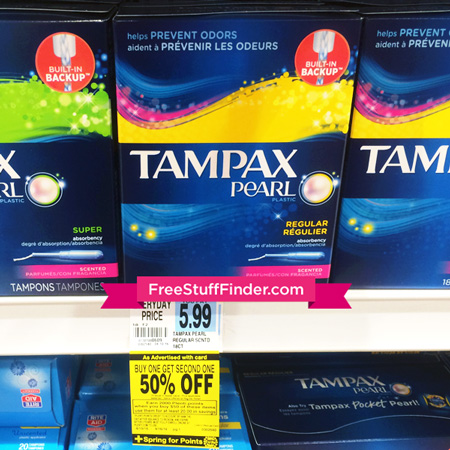 *HOT* $0.74 (Reg $6) Tampax Tampons at Rite Aid