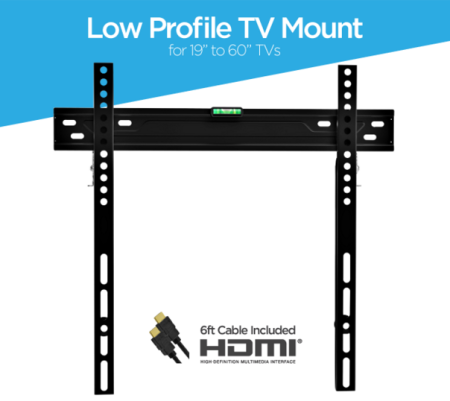 *HOT* $9.98 (Reg $40) TV Wall Mount + FREE Pickup