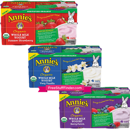 $1.79 (Reg $3.19) Annie's Homegrown Yogurt at Kroger