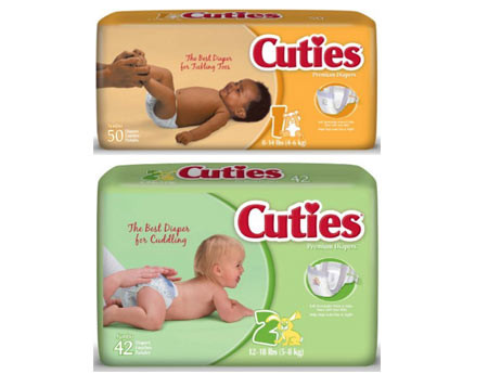 $17.57 (Reg $31.96) Cuties Jumbo Pack Diapers
