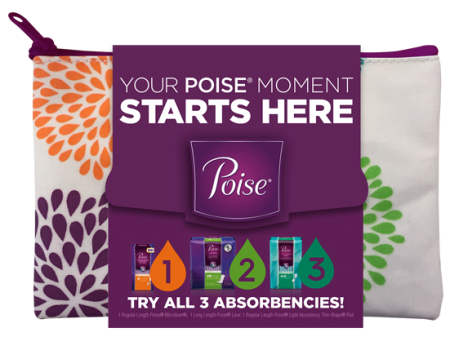 FREE Sample Kit Poise Liners & Pads