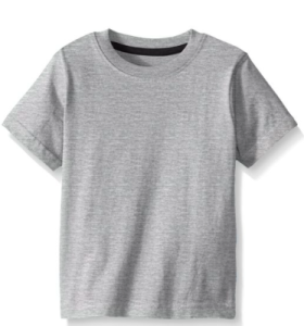 grey shirt