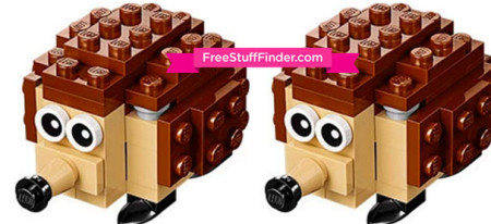 FREE Lego Hedgehog Model Build (5/3 & 5/4, Register Now!)