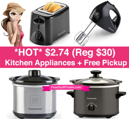 *HOT* $0.24 (Reg $30) Kitchen Appliances + FREE Pickup