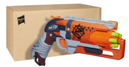 $10.38 (Reg $17) Nerf Zombie Strike Hammershot Blaster
