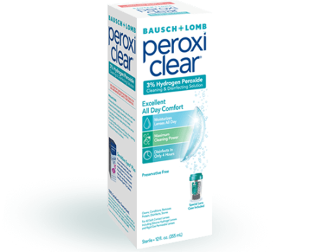 FREE Sample PeroxiClear Contact Solution