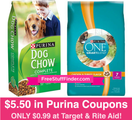 *HOT* $5.50 in Purina Coupons ($0.99 at Target & Rite Aid!)
