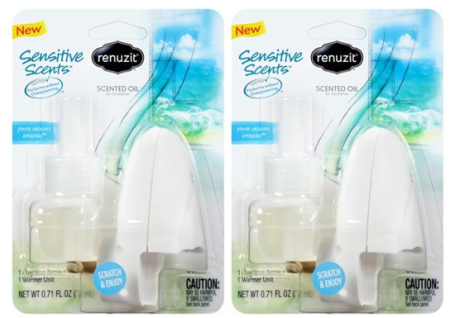 $0.48 (Reg $3.48) Renuzit Scented Oil Starter Kit at Walmart