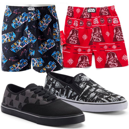 $15.86 (Reg $74) Men's Star Wars Skechers Sneakers & Boxers + FREE Shipping