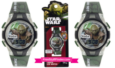 $5.99 (Reg $15) Star Wars Kids Watches + Free Pickup