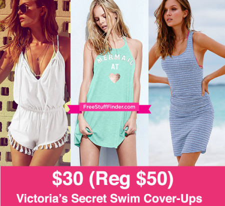 $30 (Reg $50) Swim Cover-Ups at Victoria's Secret (Ends 4/11)