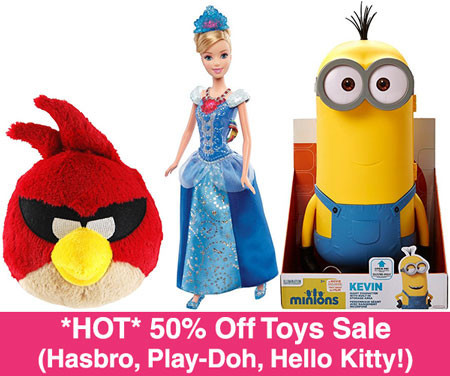 *HOT* 50% Off Toys Sale (Hasbro, Play-Doh, Hello Kitty!)