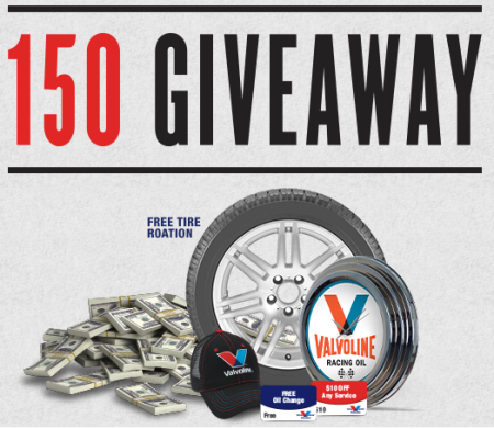 Valvoline INSTANT WIN Game (150 Instant Winners Per Day!)