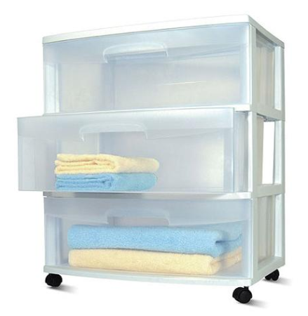 $17.88 (Reg $38) 3-Drawer Wide Cart + Free Store Pickup
