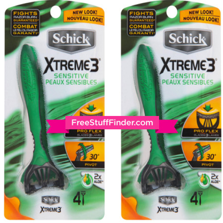 $0.24 (Reg $9) Schick Extreme 3 Razors at Rite Aid (Today Only)
