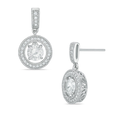 *HOT* $24.99 (Reg $99) White Sapphire Drop Earrings + FREE Pickup