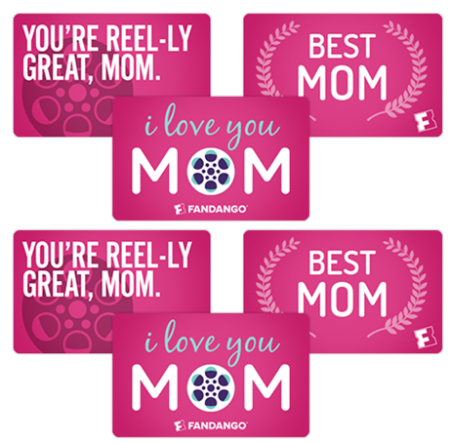 10% Off Fandango Gift Cards For Mom (Through 5/8)