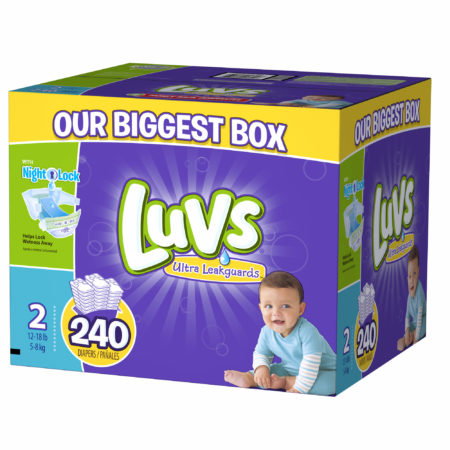 *HOT* $0.11 per Luvs Diaper + FREE Shipping
