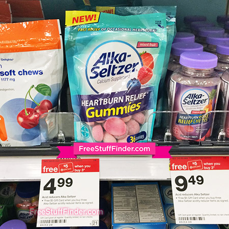 $1.32 (Reg $5) Alka-Seltzer Heartburn Relief Gummies at Target (Print Now!)