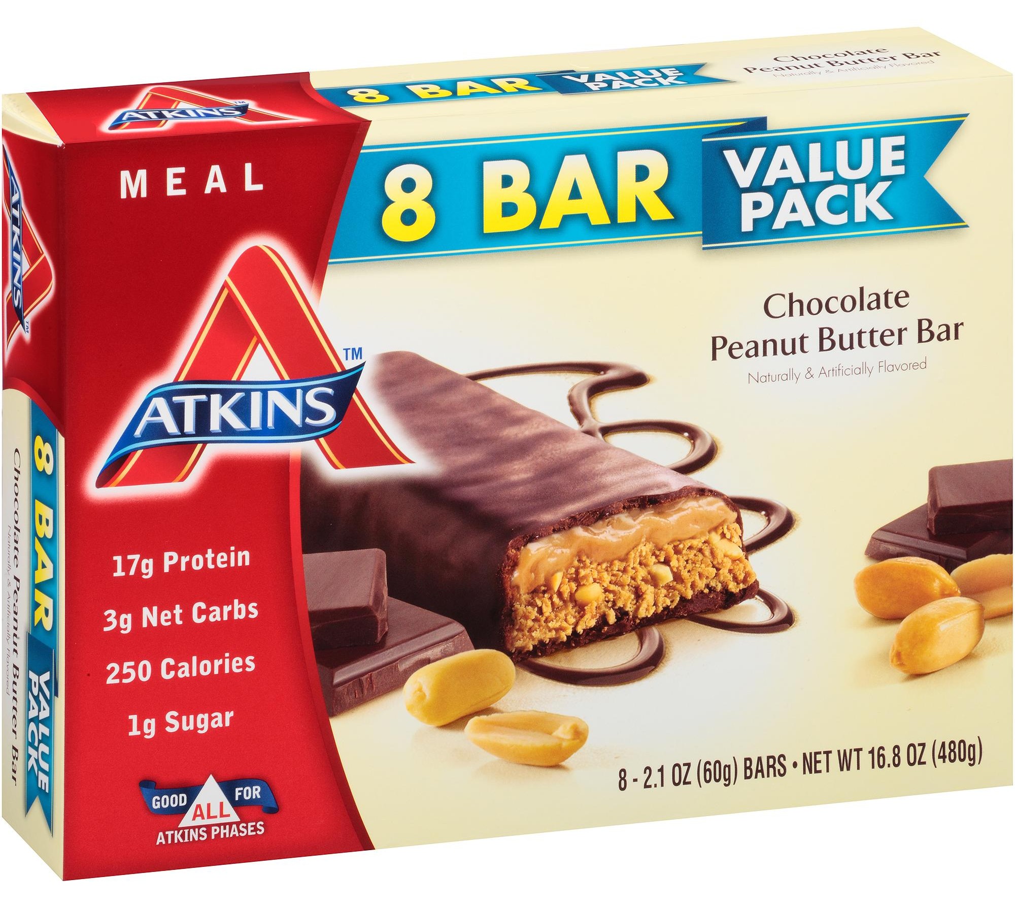 Atkins Meal Bars (1.7 or 2.1 oz)