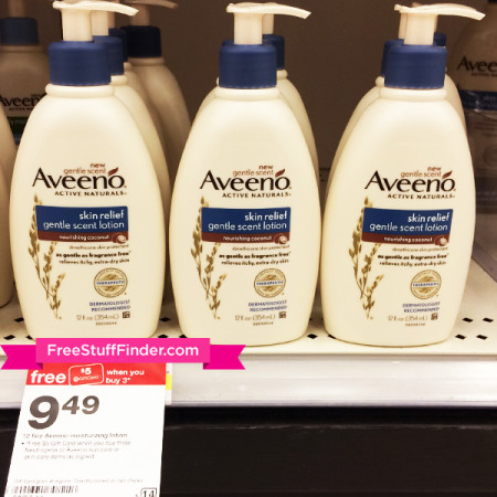 *HOT* $1.82 (Reg $9.49) Aveeno Gentle Scent Lotion at Target