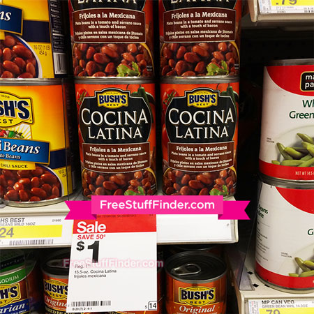 FREE Bush's Cocina Latina Beans at Target