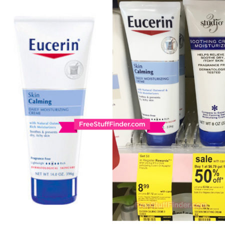 $2.99 (Reg $9) Eucerin Skin Calming Creme at Walgreens