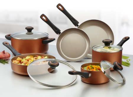 *HOT* $34.99 (Reg $120) Farberware 15-Piece Cookware Set + FREE Shipping