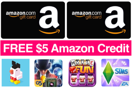 FREE $5 Amazon Game Credit