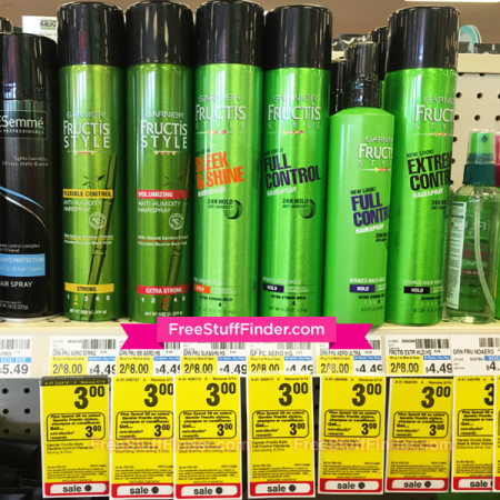 FREE Garnier Fructis Hair Styling Products at CVS