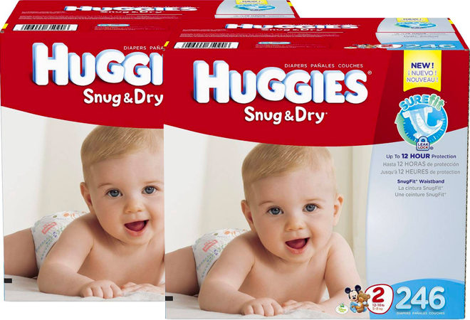 *HOT* $25 (Reg $46) Huggies Diapers Economy Box + FREE Shipping