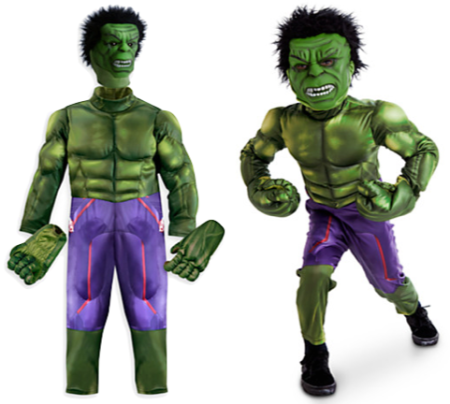 $12.99 (Reg $50) Hulk Kid's Costume + FREE Shipping
