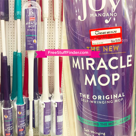 *HOT* $5.99 (Reg $20) Joy Mangano Miracle Mop at Target (Clearance Find)