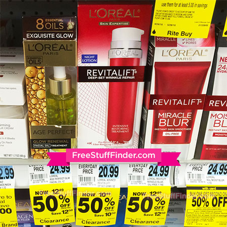 *HOT* $6.16 (Reg $21) L’Oreal Revitalift Night Lotion at Rite Aid