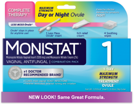 FREE Sample Monistat OTC