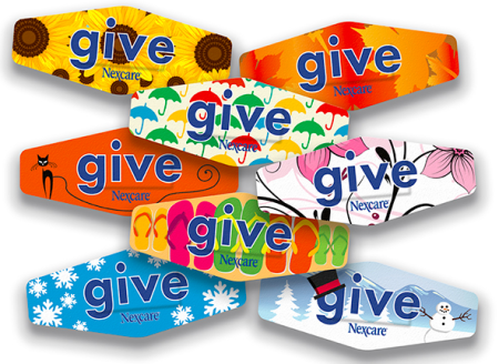 FREE Nexcare “Give” Bandages Sample Pack