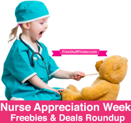 Nurse Appreciation Week Freebies & Deals Roundup