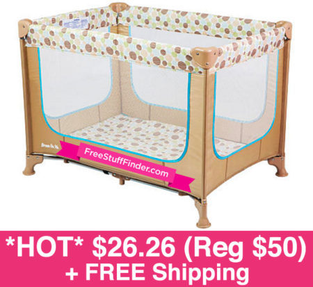 *HOT* $26.26 (Reg $50) Portable Baby Playard + Free Shipping