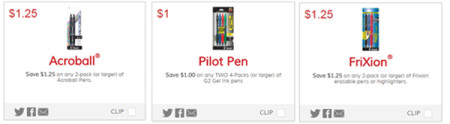 PilotPenCoupons