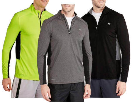 *HOT* $4.50 (Reg $15.47) Men's Zip Pullovers + FREE Pickup
