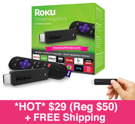 *HOT* $29.99 (Reg $50) Roku II Stick + FREE Shipping