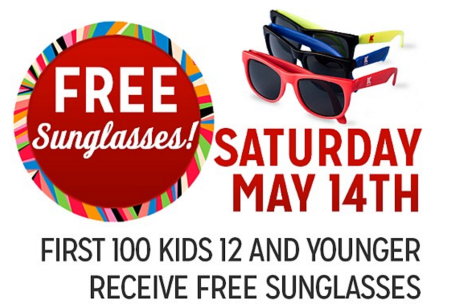 FREE Sunglasses for Kids at Kmart (5/14 Only)