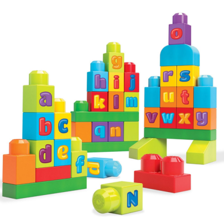 $9.74 (Reg $15) Mega Bloks First Builders ABC Spell Playset