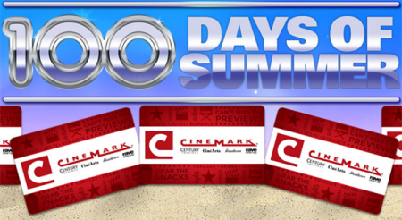 Win FREE $100 Cinemark Gift Card (100 Winners!)