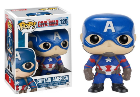 FREE Funko POP Marvel: Captain America Figure