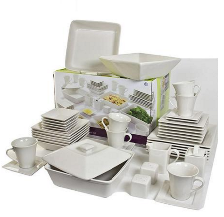 $49.97 (Reg $69) 45-Piece Dinnerware Set + Free Pickup