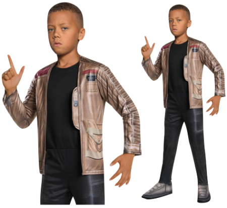 *HOT* $4 (Reg $20) Star Wars Finn Costume + FREE Pickup