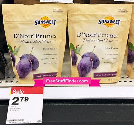 $0.79 (Reg $3.19) Sunsweet D'Noir Prunes at Target