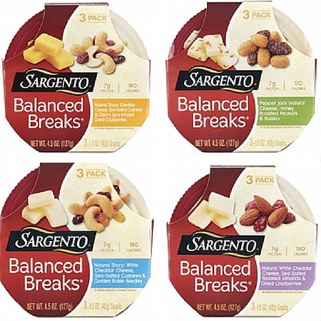 $2.23 (Reg $2.98) Sargento Balanced Breaks at Walmart